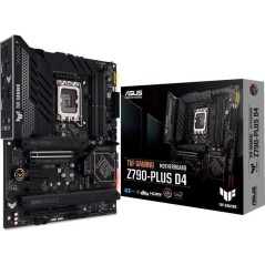 ASUS TUF GAMING Z790-PLUS D4 ATX LGA1700 Motherboard - Unleash Ultimate Performance & Stability for Gamers!